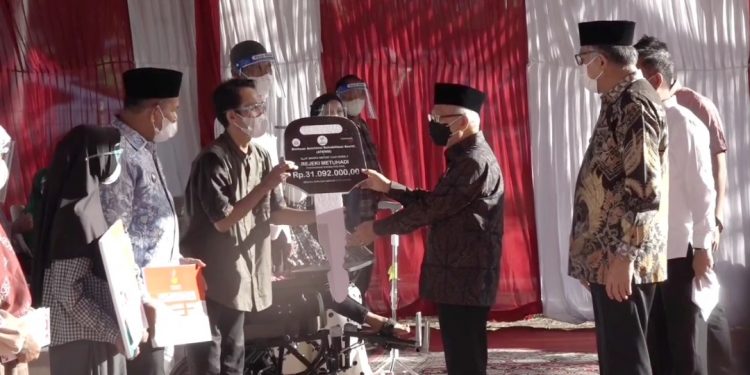 Wapres Sarahkan Bantuan Kepada Warga Prasejahtera Di Aceh