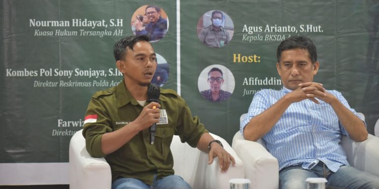 FJL Adakan Diskusi Terfokus, Kawal Penegakan Hukum Perdagangan Kulit Harimau