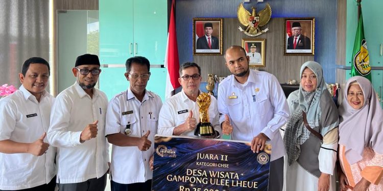 Gampong Ulee Lheu Juara 2 Nasional ADWI 2022