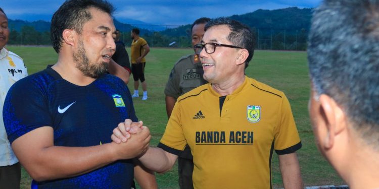 Banda Aceh-Aceh Besar Perkuat Kerja Sama Basajan Lewat Fun Football