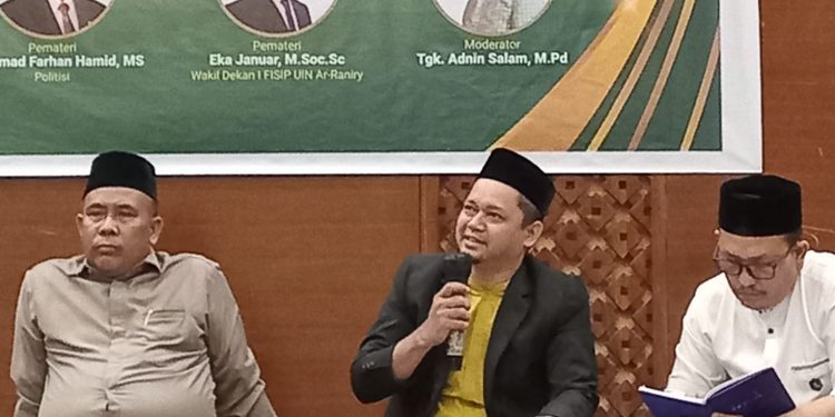 Wakil Dekan l FISIP UIN Ar-Raniry Isi Kajian Tastafi Banda Aceh
