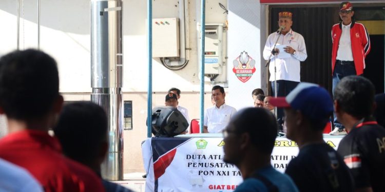 Apel Perdana Pelatda KONI Aceh, Abu Razak: Kita Harus Raih Posisi 10 Besar