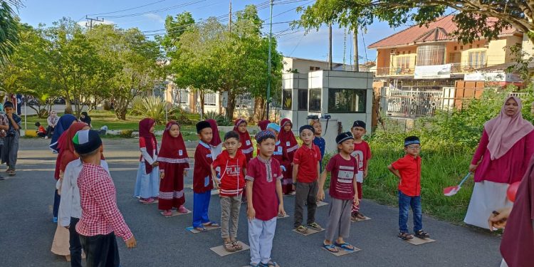 Semarakkan Hari Kemerdekaan, TPQ Fathun Qarib Adakan Aneka Lomba