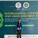 Ketua Dema FSH Sampaikan Orasi di Depan 150 Peserta dari 20 Negara Forum Konferensi Internasional
