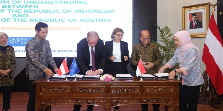 Indonesia-Austria Jalin MoU Rekrutmen Tenaga Kerja Terampil