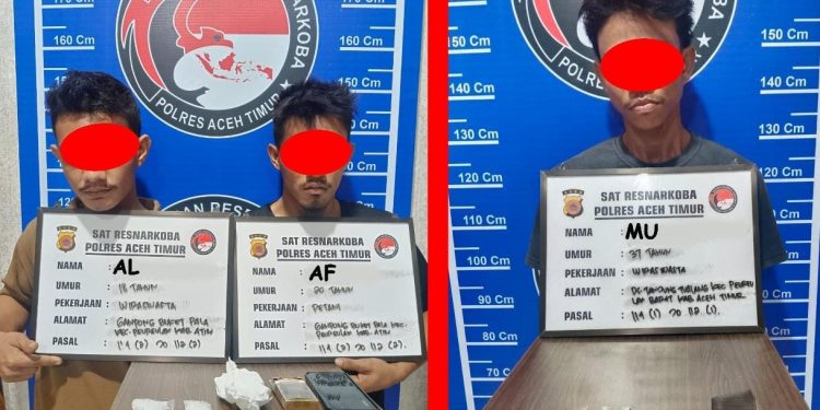 Polisi Amankan 3 Orang Terduga Pelaku Penyalahgunaan Narkoba