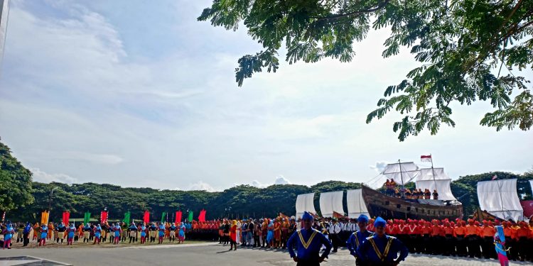 Drama kolosal Keumalahayati Bingkai Peringatan 17 Agustus di Blang Padang