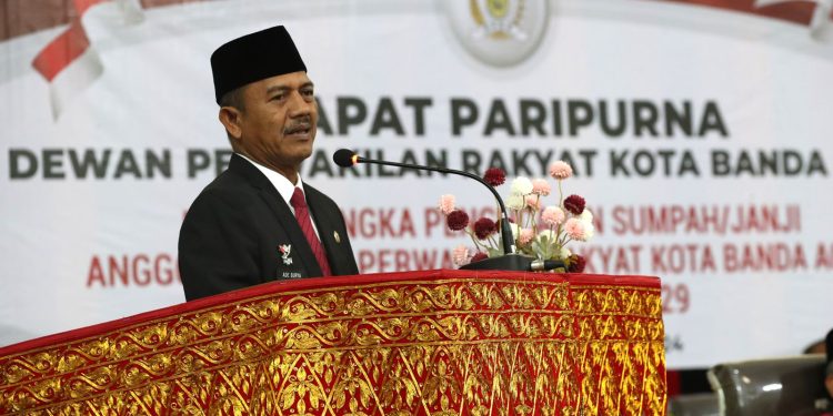 Ade Surya Ucapkan Selamat atas Pelantikan Anggota DPRK Banda Aceh 2024-2029