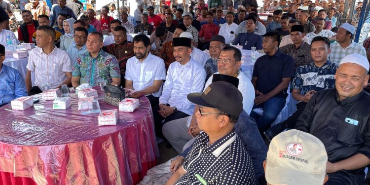 Mualem Tampung Aspirasi Nelayan Kabupaten Aceh Utara
