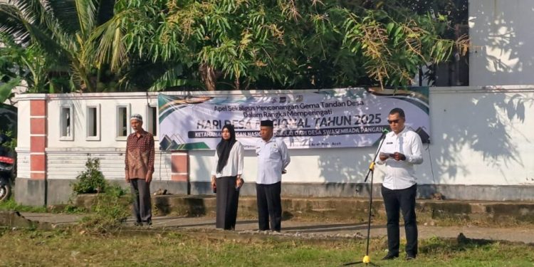 Pemerintah Aceh dan Pemko Banda Aceh Peringati Hari Desa Nasional di Peunyeurat