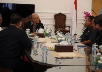 Temui Wali Nanggroe, Ketua Pengadilan Tinggi Banda Aceh Bahas Isu Penegakan Hukum