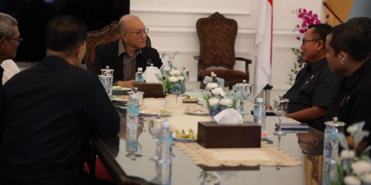 Temui Wali Nanggroe, Ketua Pengadilan Tinggi Banda Aceh Bahas Isu Penegakan Hukum