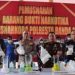 Polresta Banda Aceh Musnahkan 3,7 Kilogram Sabu
