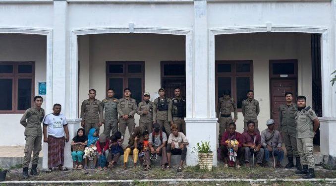 Satpol PP WH Kota Banda Aceh Tertibkan PMKS