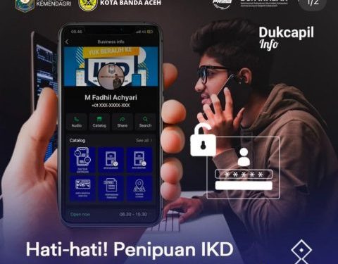 Waspada Penipuan IKD Berkedok Petugas Disdukcapil