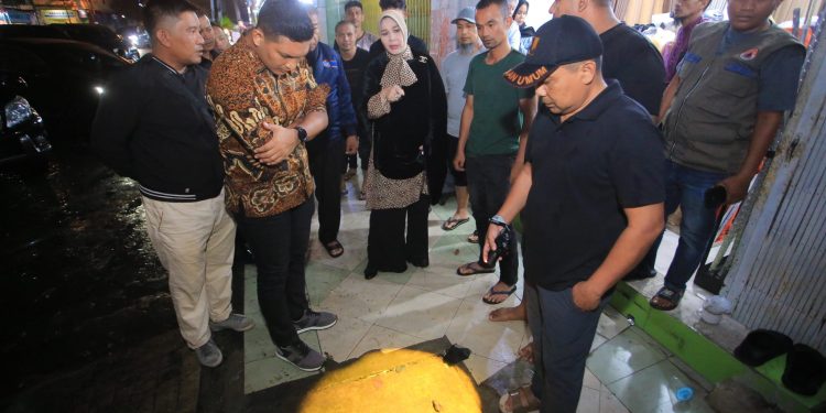 Wali Kota Illiza Gerak Cepat Pantau Genangan Pasca Hujan