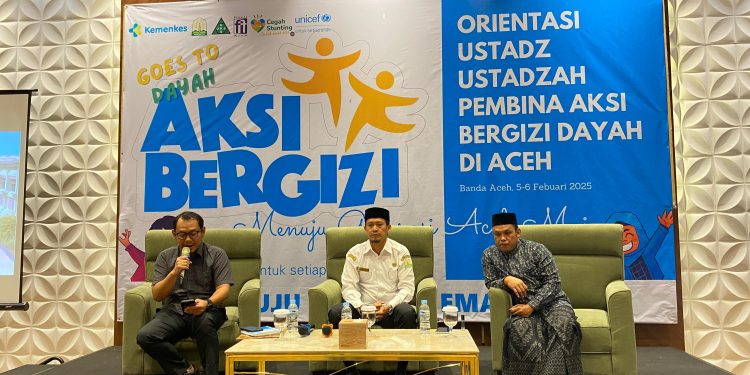 Guru Dayah dan Kader Poskesda Aceh Diberi Pelatihan Aksi Bergizi: Upaya Cegah Anemia & Stunting pada Santri
