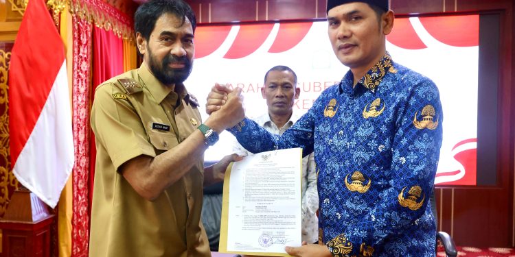 M Nasir Resmi Dilantik Sebagai Plt Sekda Aceh