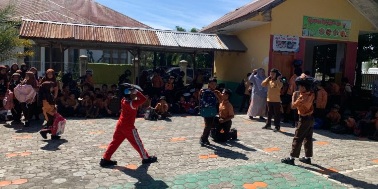Forum PRB Fasilitasi Simulasi Bencana Gempa Bumi di Sekolah