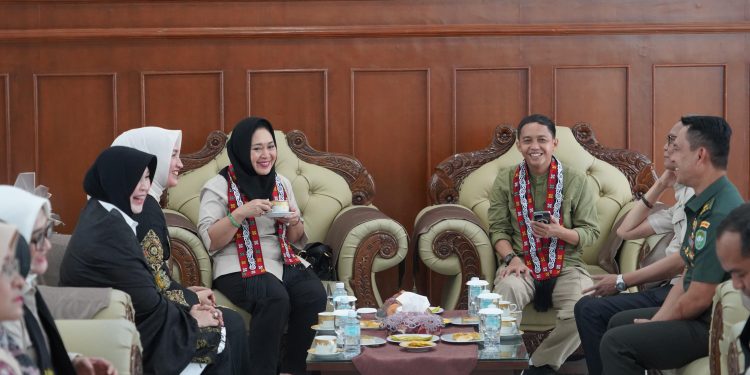 Kasdam IM sambut kedatangan Menteri Kehutanan dan Ketua Komisi IV DPR RI