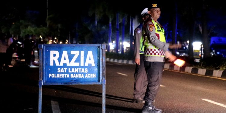 Perketat Keamanan dan Ketertiban Masyarakat, Polresta Banda Aceh Gelar Razia Terpadu