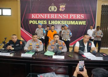 Kurang dari 24 Jam, Polisi Tangkap Pelaku Pembunuhan di Aceh Utara
