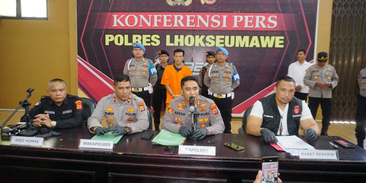 Kurang dari 24 Jam, Polisi Tangkap Pelaku Pembunuhan di Aceh Utara