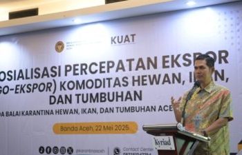 Plt Sekda: Pemerintah Aceh Berkomitmen Dukung Percepatan Ekspor Komoditas Unggulan
