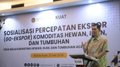 Plt Sekda: Pemerintah Aceh Berkomitmen Dukung Percepatan Ekspor Komoditas Unggulan