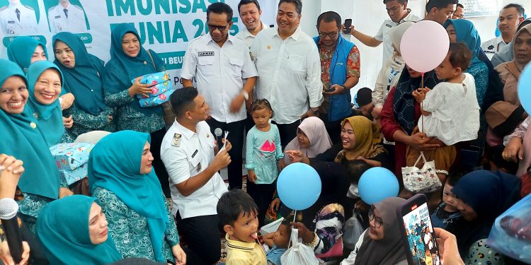 Peringati Pekan Imunisasi Dunia, IDAI, Dinas Kesehatan, dan UNICEF Aceh Gelar Edukasi Serentak