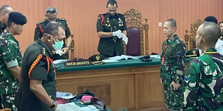 Anggota TNI AL Didakwa Pembunuhan Berencana Agen Mobil di Aceh Utara