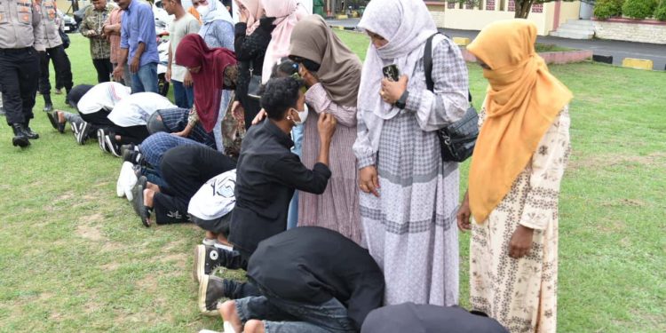 Polres Bireuen Gelar Deklarasi Pembubaran Geng Motor