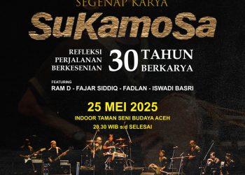 SuKamoSa Gelar Pertunjukan Musik “Segenap Karya” untuk Menandai Tiga Dekade Berkarya