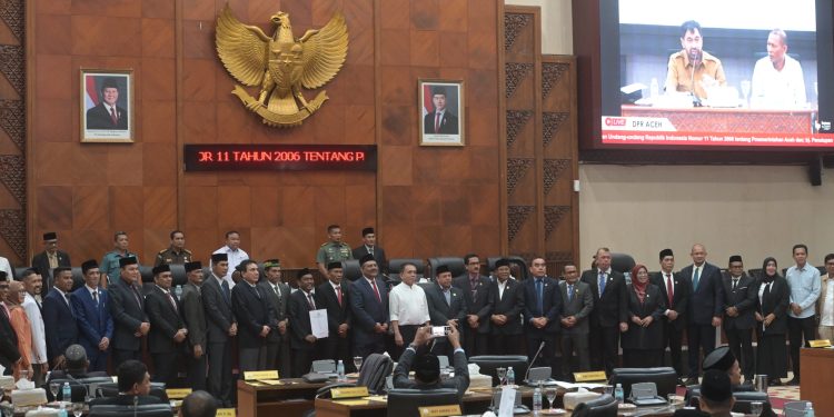 Draft Rancangan Perubahan UUPA Disetujui DPRA, Plt Sekda Ajak Semua Pihak Bersinergi Agar Disahkan DPR RI Tahun Ini
