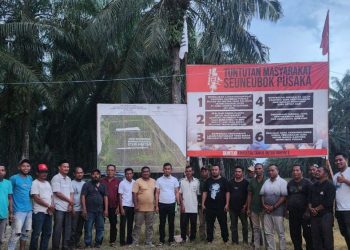 Hadi Surya : Lahan 165 Hektare Harus Dikembalikan ke Masyarakat Seunebok Pusaka