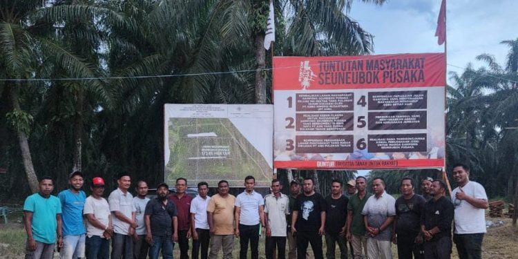 Hadi Surya : Lahan 165 Hektare Harus Dikembalikan ke Masyarakat Seunebok Pusaka