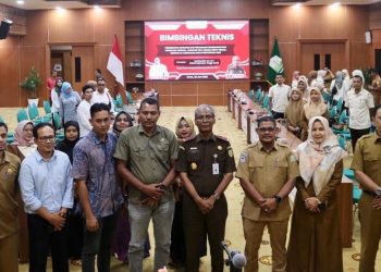 Wakajati Aceh dan Irwasda Polda Aceh Isi Materi penting dalam bimtek BRA