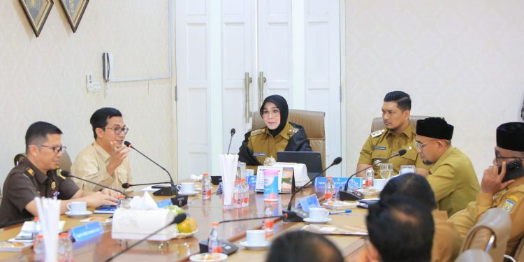 Walkot Illiza Pimpin Rakor Forkopimda Banda Aceh