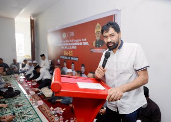 Haul ke-15 Hasan Tiro, Gubernur Muzakir Manaf Ajak Kader Jaga Kekompakan Perdamaian Aceh