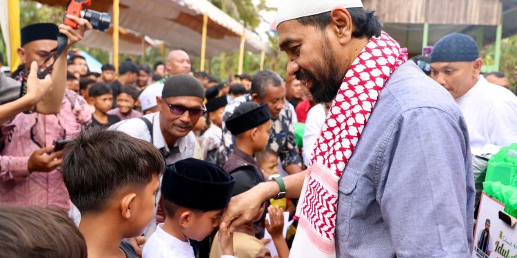 Gubernur Mualem Santuni 3.000 Anak Yatim di Aceh Barat, Nagan Raya, dan Abdya