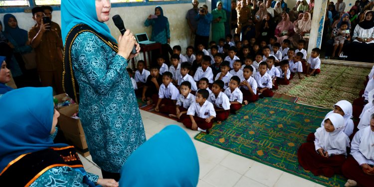 Bunda PAUD Aceh Sosialisasikan Pola Makan Sehat B2SA di Aceh Selatan