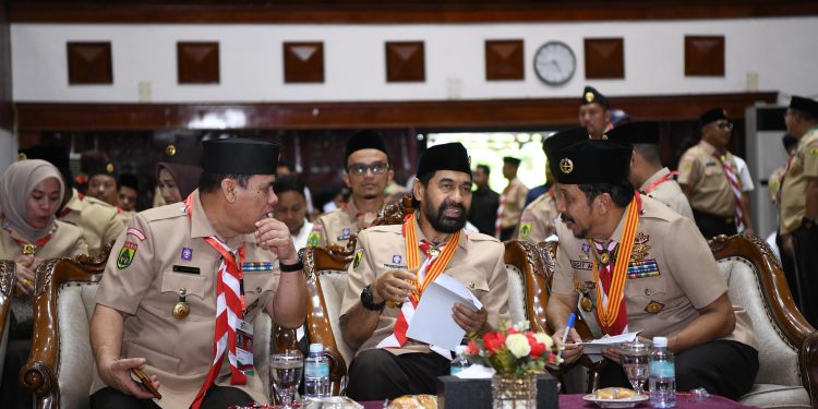 Mualem Ingatkan Pemilihan Ketua dalam Musda Pramuka Kwarda Aceh harus Sesuai Aturan