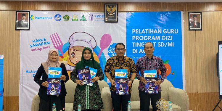 Pemerintah Aceh dan UNICEF Perkuat Sekolah sebagai Garda Depan Atasi Beban Gizi Anak