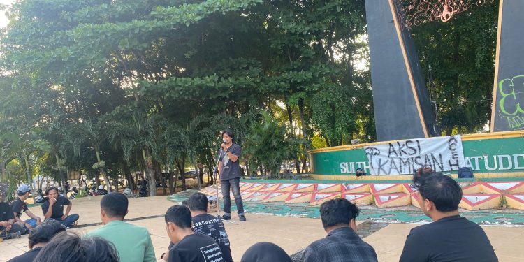 Kamisan di Taman Ratu Safiatuddin Banda Aceh, Rawat Ingatan Jelang 20 Tahun Perdamaian Aceh