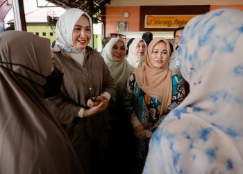 Marlina Muzakir Bersilaturahmi dengan Warga Aceh di Samarinda