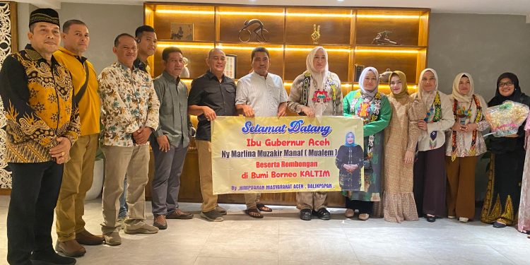 Penuh Keakraban, Masyarakat Aceh di Balikpapan Sambut Marlina Muzakir