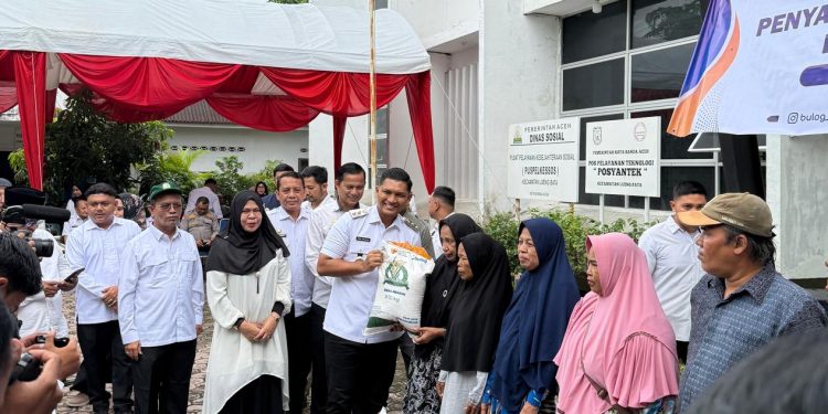 Sebanyak 10.320 Warga Kota Dapat Bantuan Pangan Beras Tahun 2025