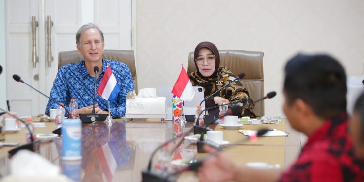 Wali Kota Illiza Bertemu Dubes Belanda, Perkuat Kerja Sama Berbagai Sektor Pembangunan