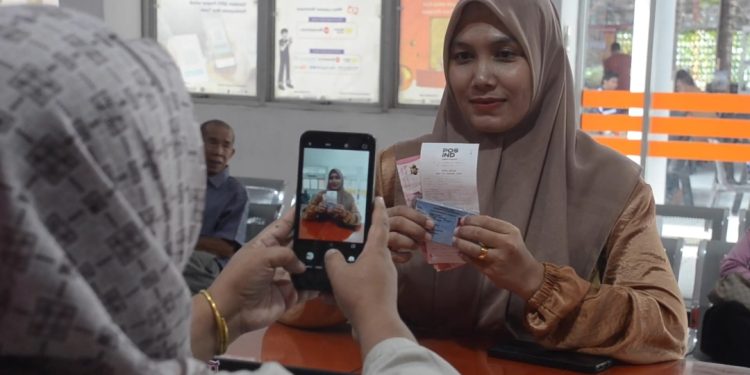 Pos Indonesia Banda Aceh Tuntaskan Penyaluran 92,26 Persen BSU