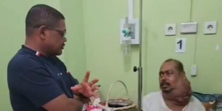 BRA Bantu Mantan Kombatan GAM yang Derita Tumor Ganas